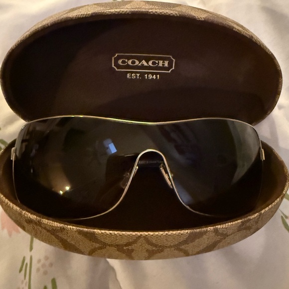Coach Accessories - Coach Gold and Tortoise Sunglasses